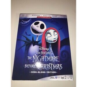 The Nightmare Before Christmas Sing-Along Edition Blu-Ray